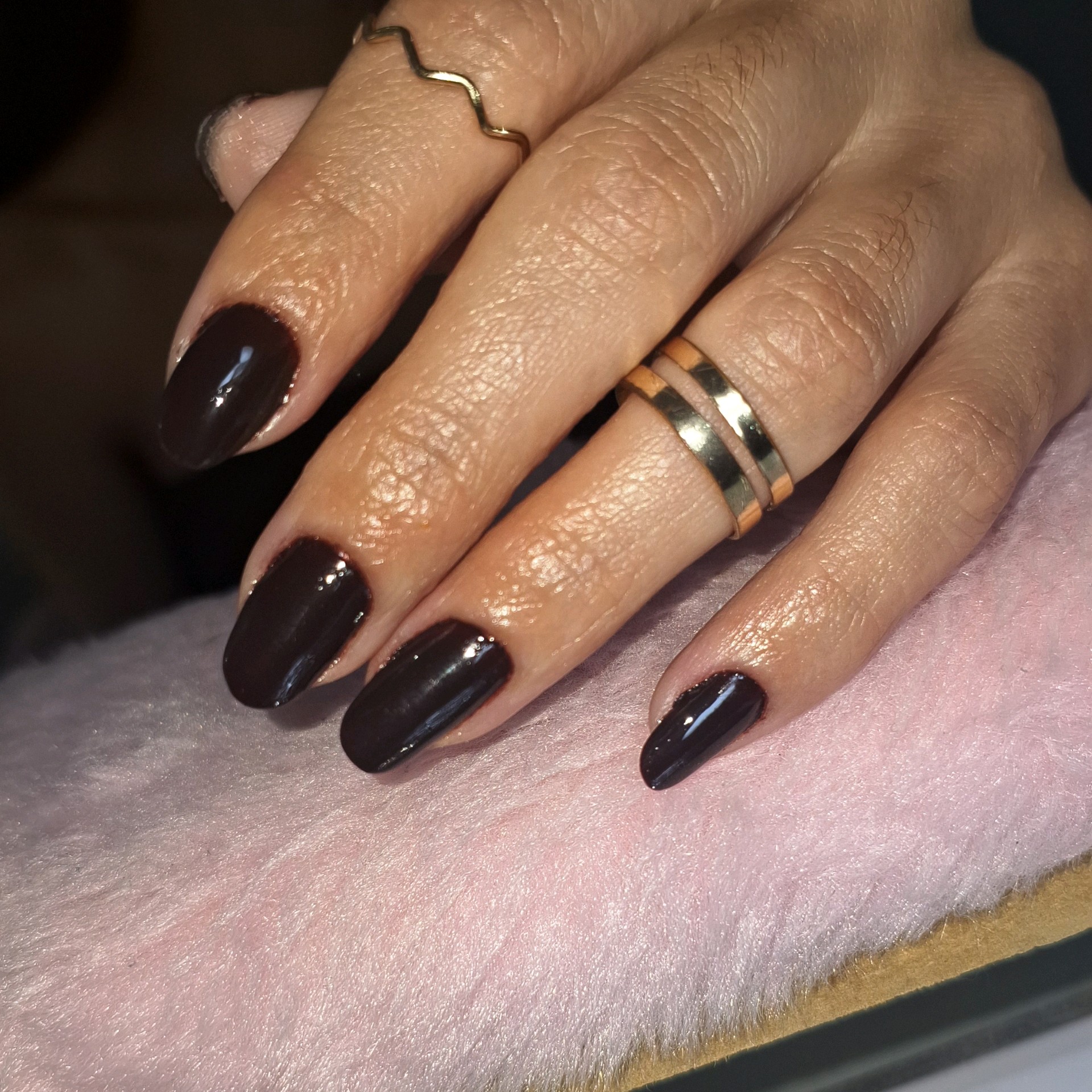 Esmaltação tradicional mão