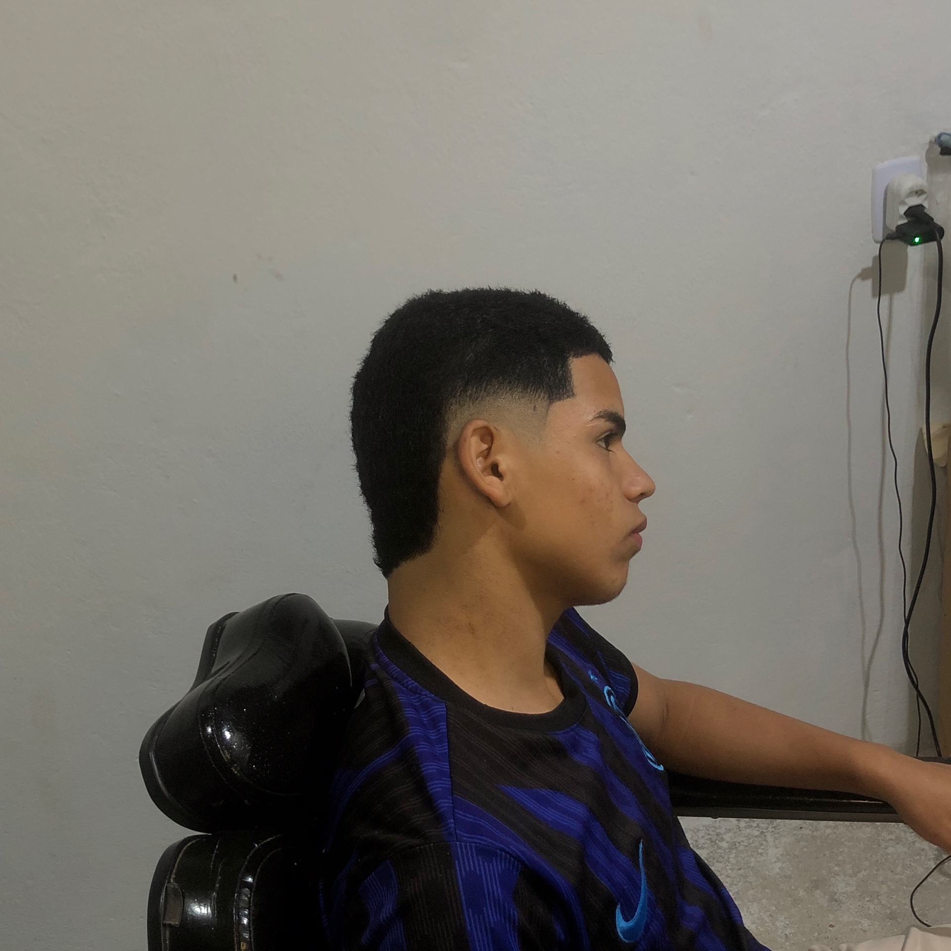 corte de cabelo + pigmentação