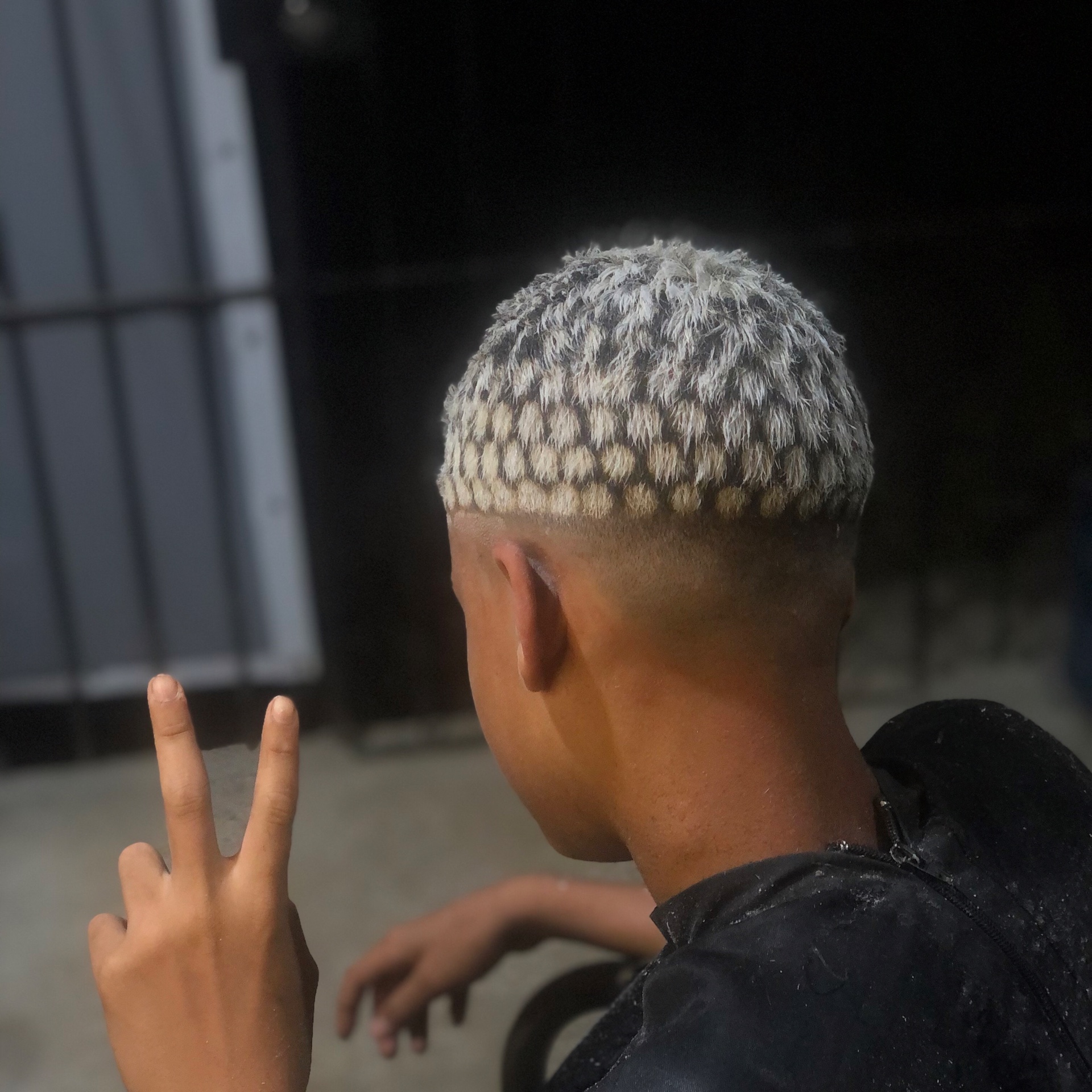 corte de cabelo + reflexo