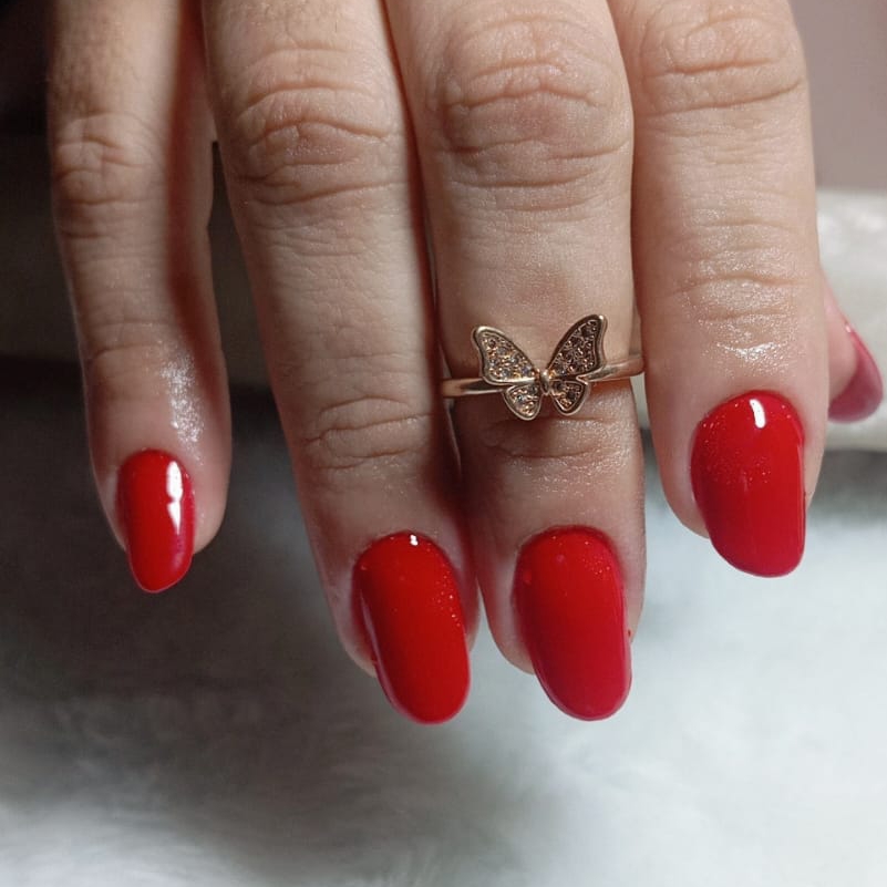 7 Unha em Gel+ Esmaltação em gel simples