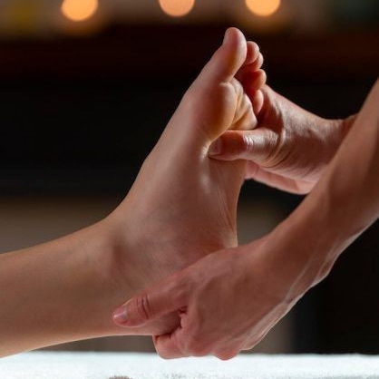 Massagem Relaxante nos pés