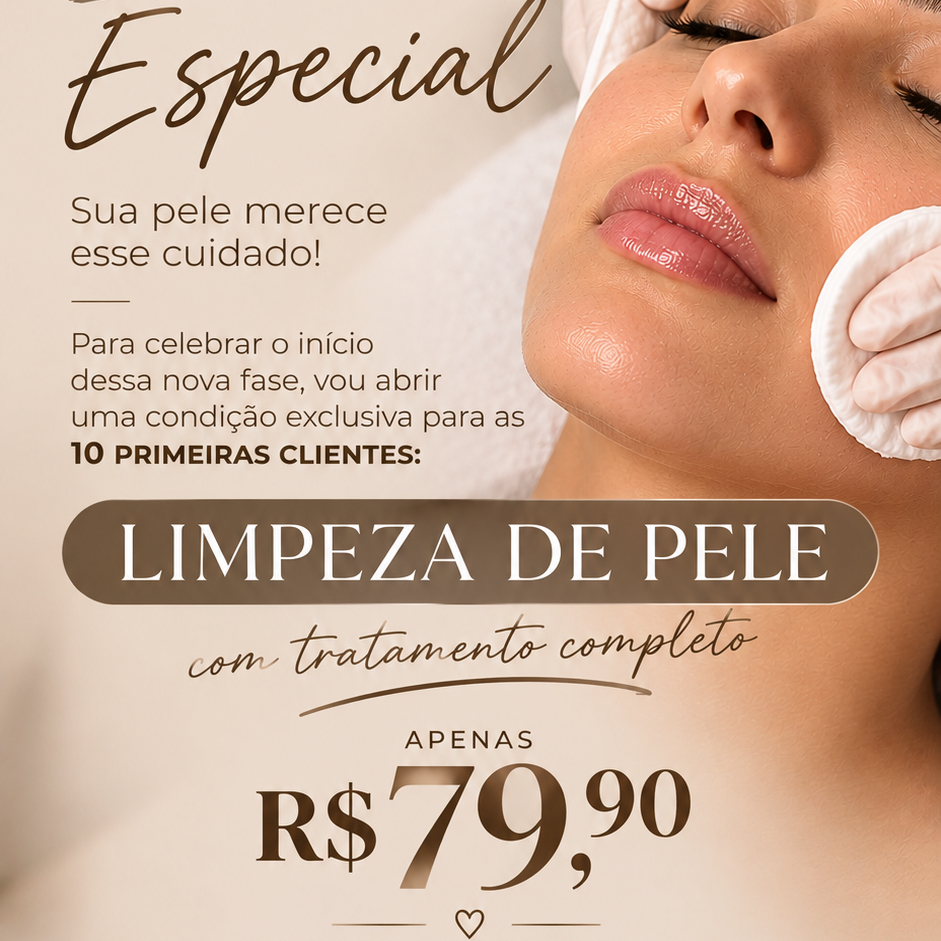 limpeza de Pele