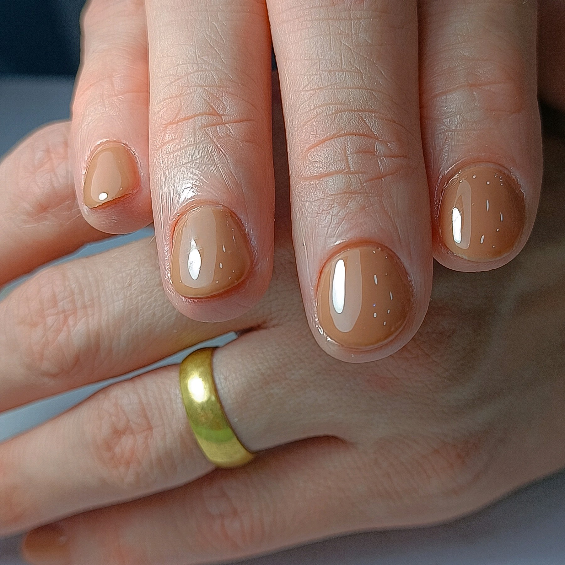 Esmaltação em gel mao