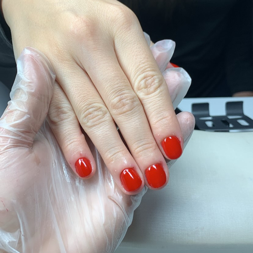 Esmaltação em Gel mão
