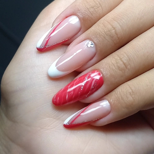 aplicação (gel tips)