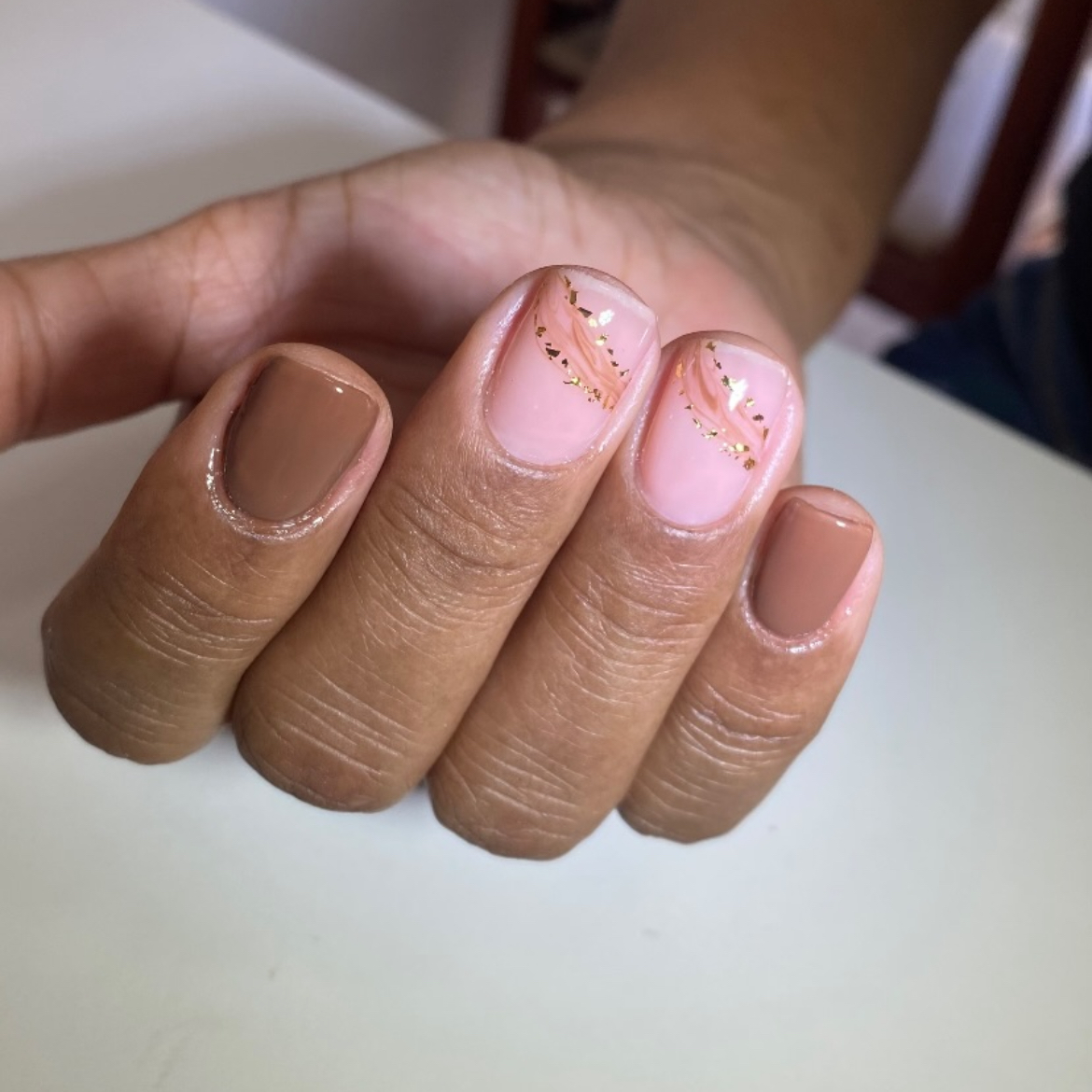 Banho em gel