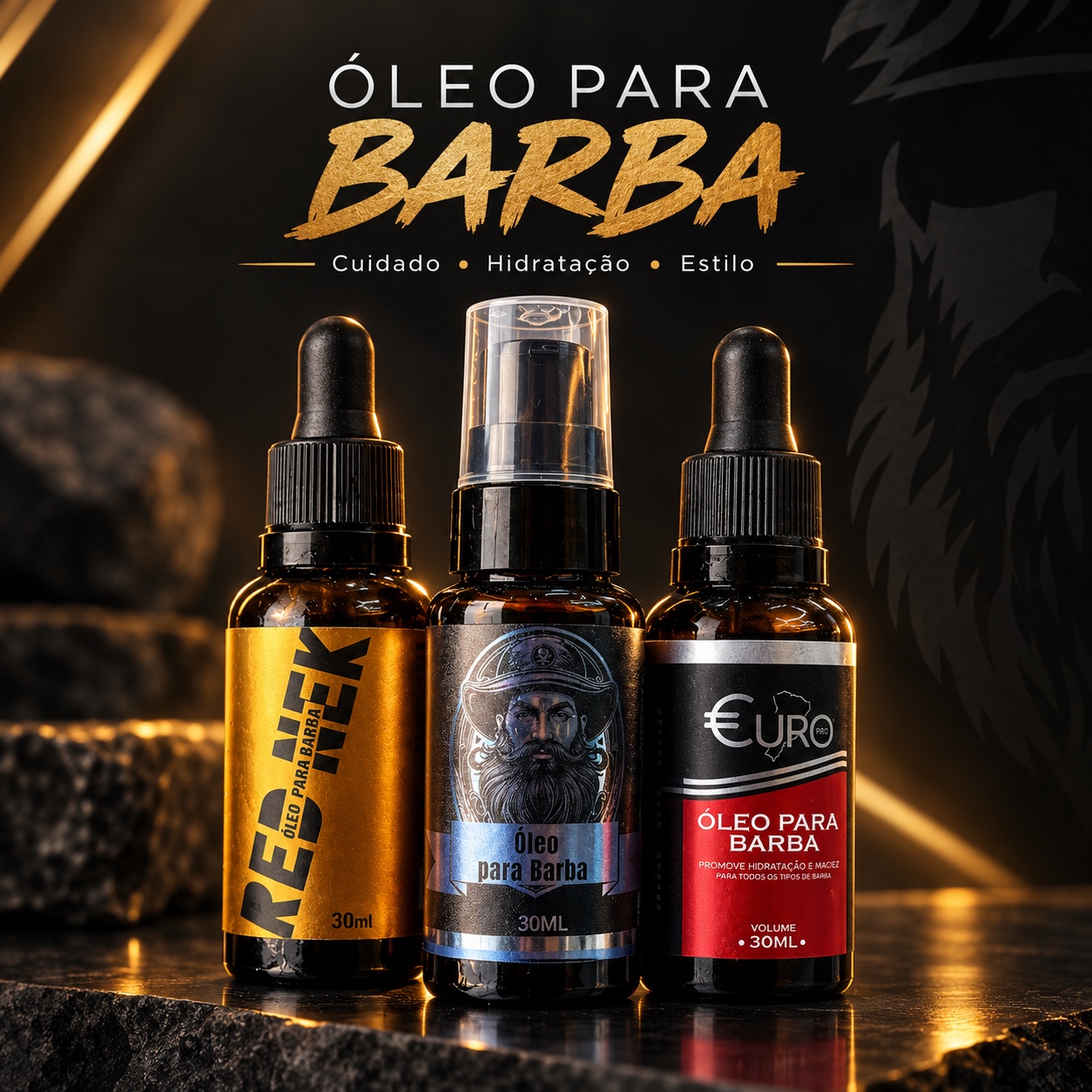 Óleo para Barbe